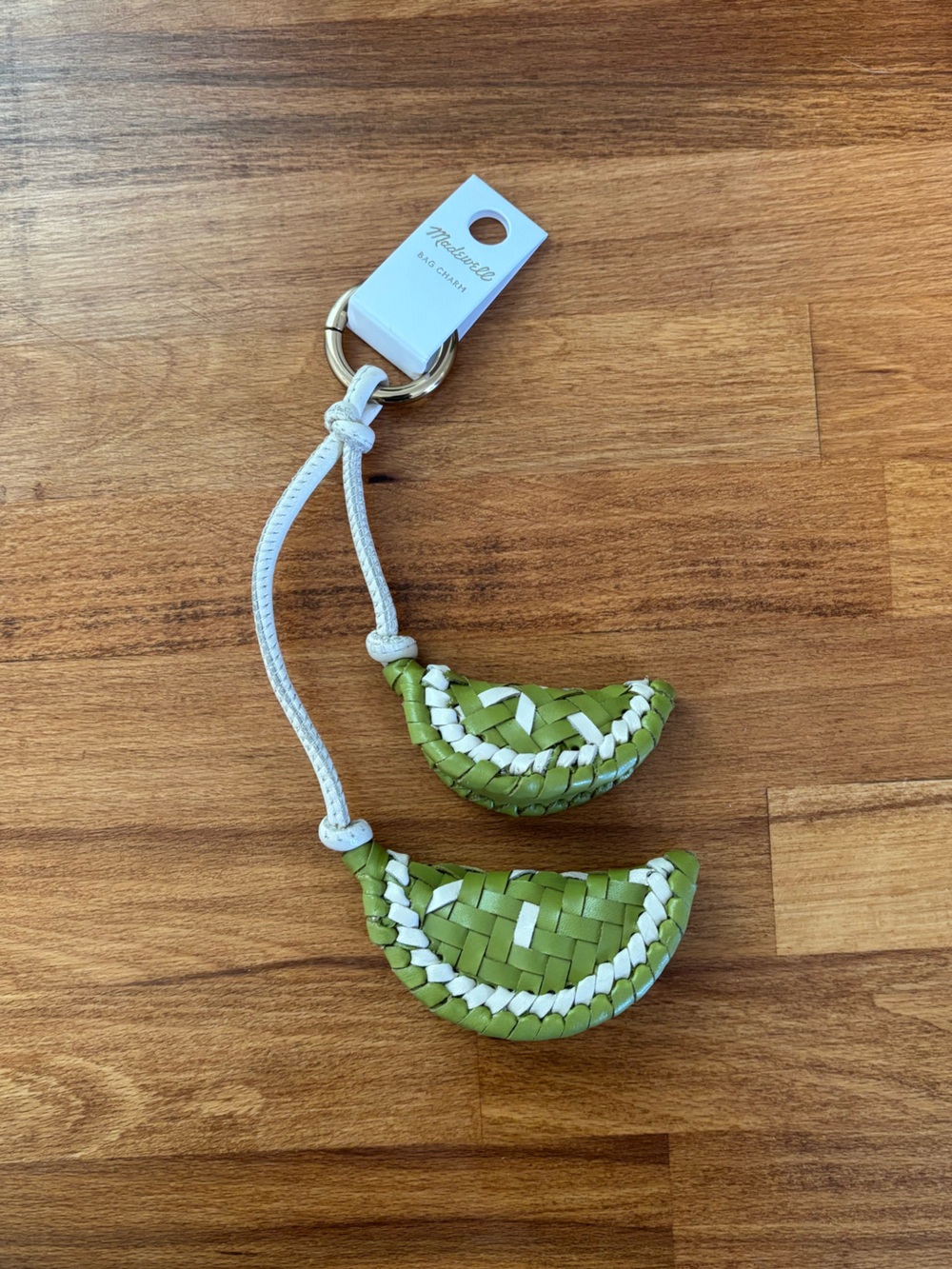 Madewell Woven Citrus Bag Charm